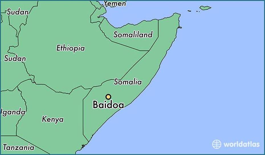 Where Is Baidoa, Somalia? / Baidoa, Bay Map – Worldatlas, Baidoa, Somalia, Baydhabo Somalia, Somalia  With Cities