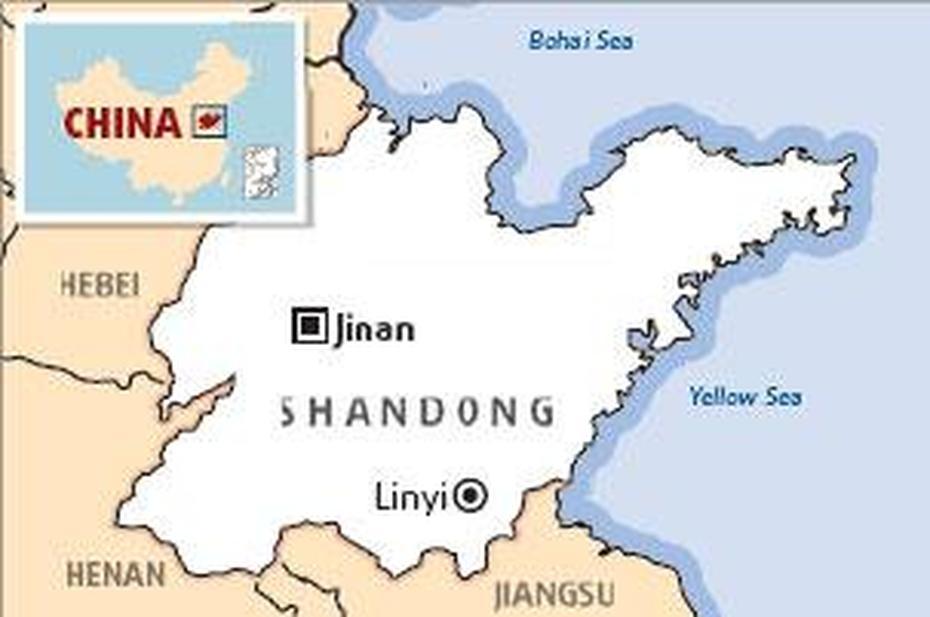 China  With Flag, China  Simple, Linyi, Leling, China