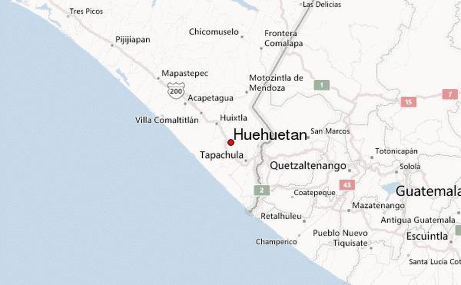 Guia Urbano De Huehuetan, Huehuetán, Mexico, Printable Mexico, Spanish Mexico