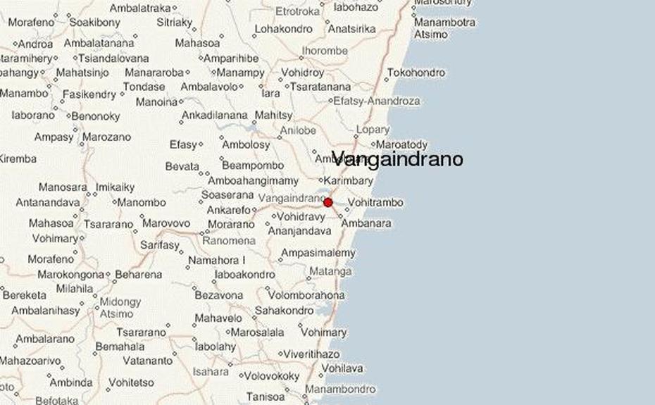 Guide Urbain De Vangaindrano, Vangaindrano, Madagascar, Madagascar Island, Madagascar On World