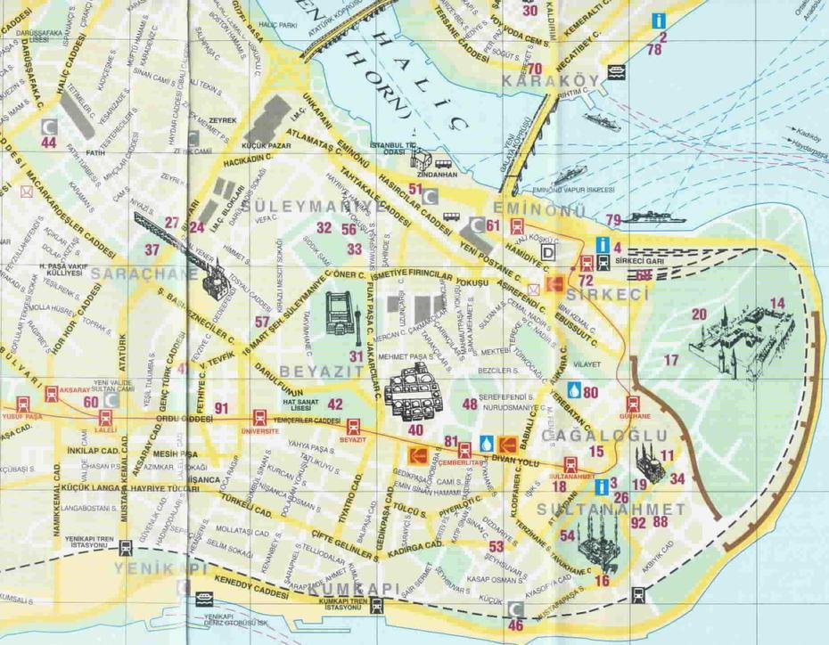 Large Istanbul Maps For Free Download And Print | High-Resolution And …, Istanbul, Turkey, Istanbul District, Istanbul  Google