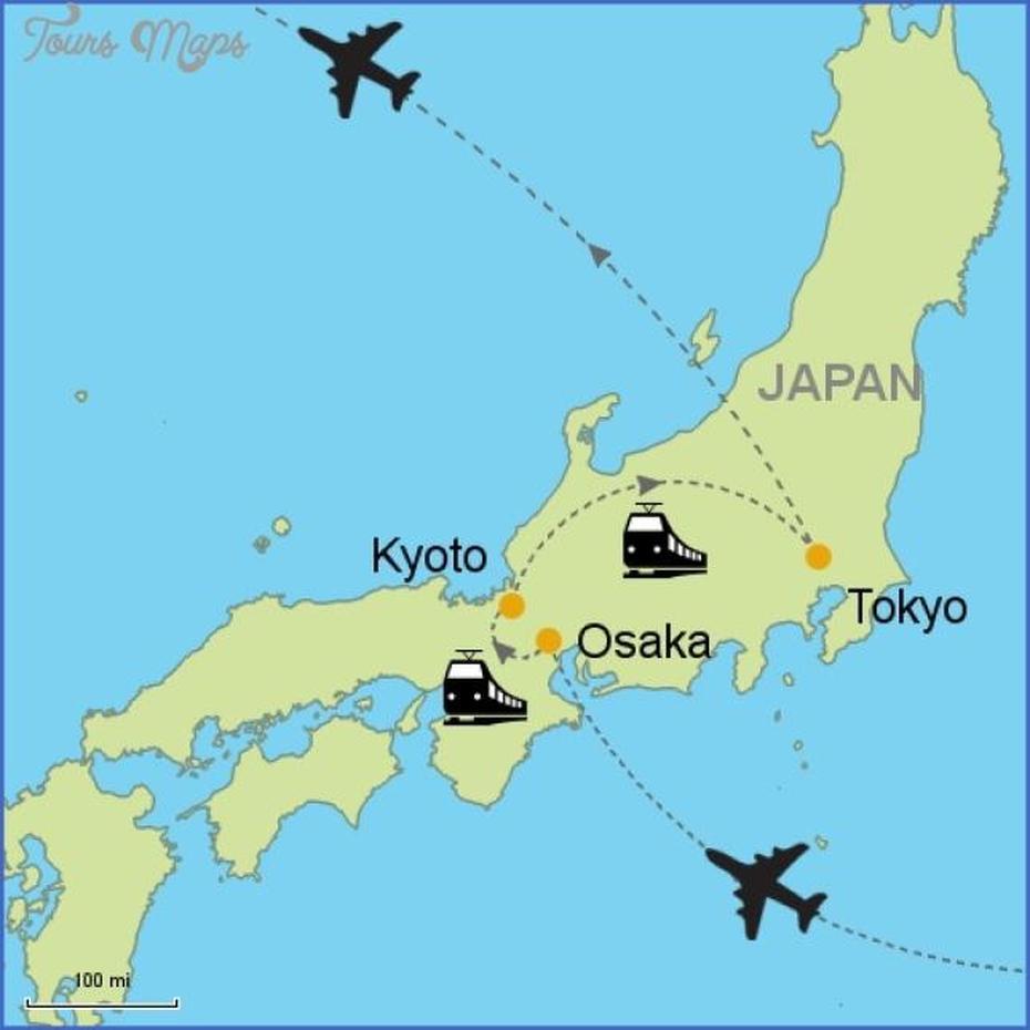 Map Of Kyoto Japan – Toursmaps, Kyōto, Japan, Kyoto Japan Hotels, Gion Kyoto