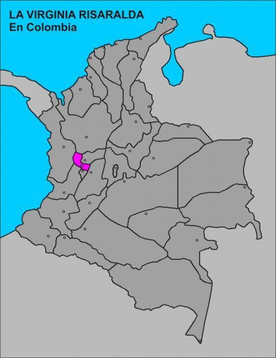 Mapas, La Virginia, Colombia, Las Lajas Colombia, La Macarena Colombia
