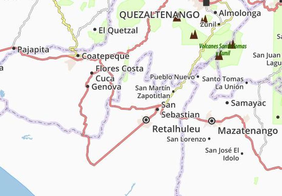 Michelin Nuevo San Carlos Map – Viamichelin, Nuevo San Carlos, Guatemala, Guatemala Physical, San Marcos Guatemala