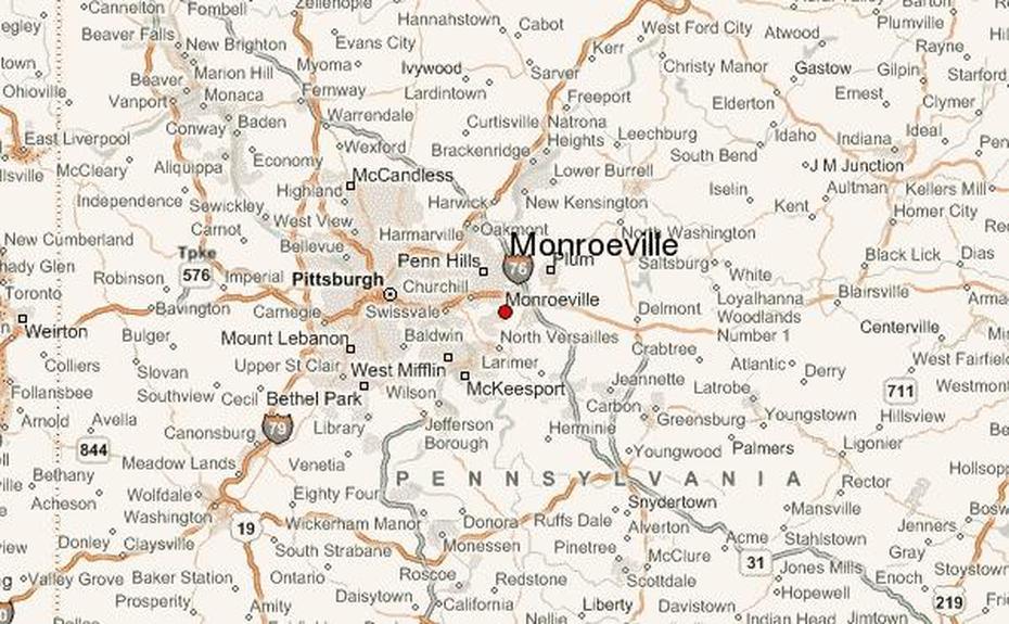 Monroeville Stadsgids, Monroeville, United States, Monroeville Pennsylvania, Roseland Chicago