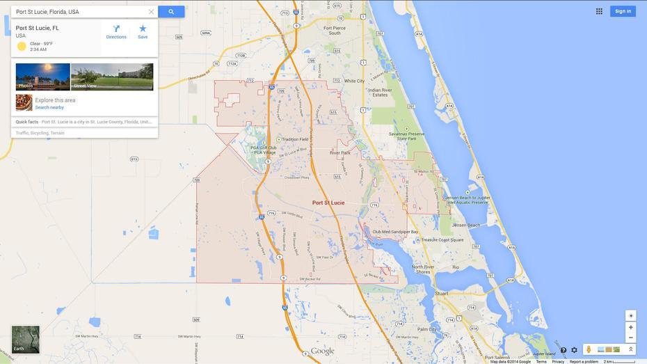 Port St. Lucie, Florida Map, Port St. Lucie, United States, Port Saint Lucie Florida, St Port Saint Lucie Florida