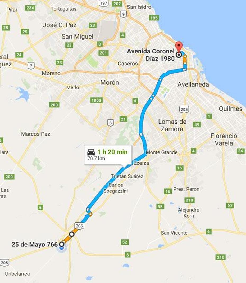 Recorrido Canuelasbus, Cañuelas, Argentina, Marmol Beige, Harina 0000
