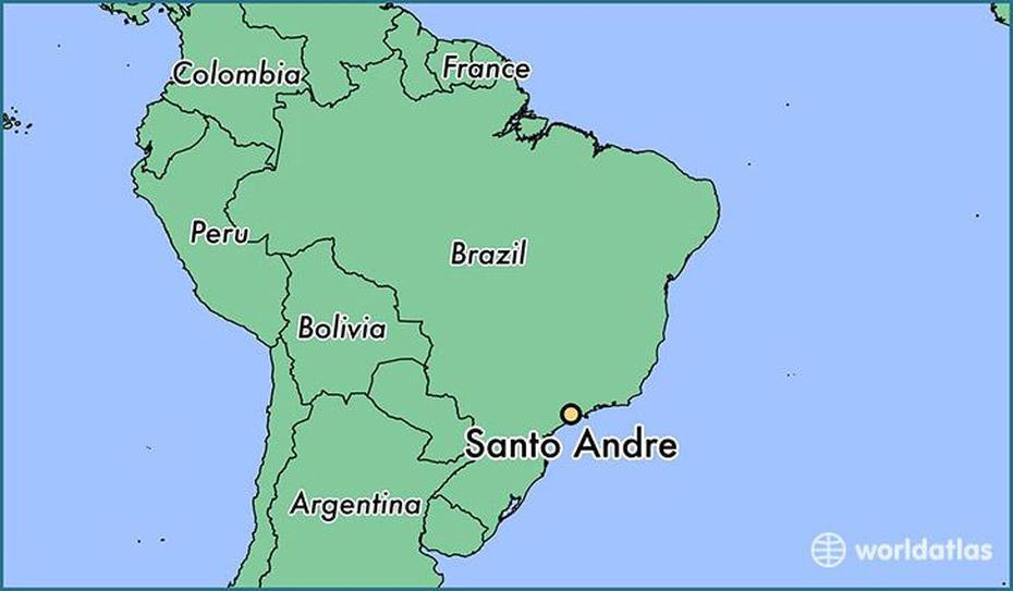 Where Is Santo Andre, Brazil? / Santo Andre, Sao Paulo Map – Worldatlas, Santo André, Brazil, Andree Putman  Interior Design, Pierre  Alechinsky