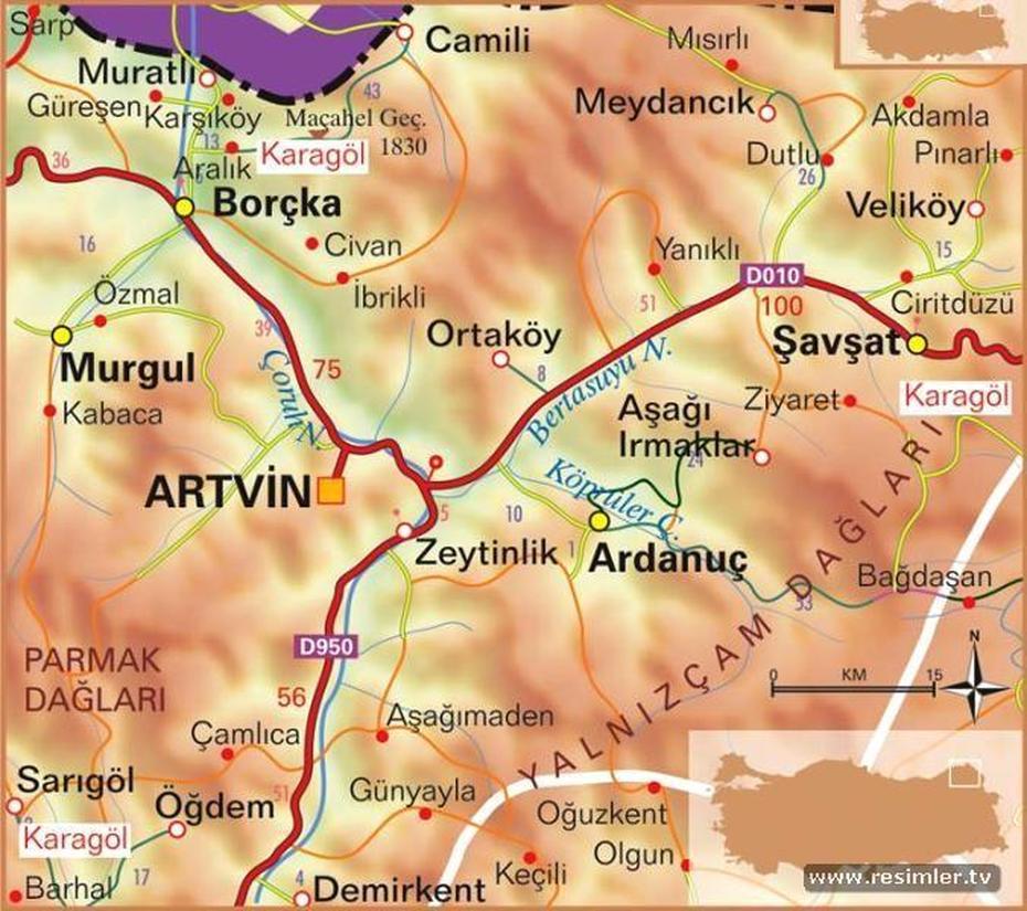 Trabzon, Pamukkale Turkey, Artvin , Artvin, Turkey