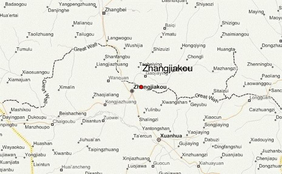 Zhangjiajie, Shijiazhuang China, Location Guide, Zhangjiakou, China