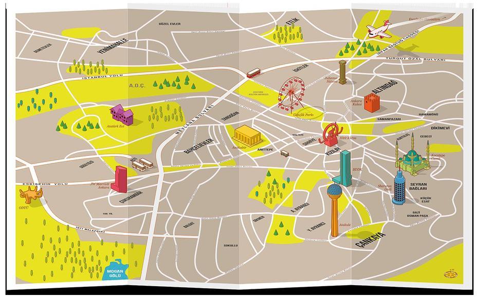 Ankara Map On Behance, Ankara, Turkey, Google  Turkey, Ankara City