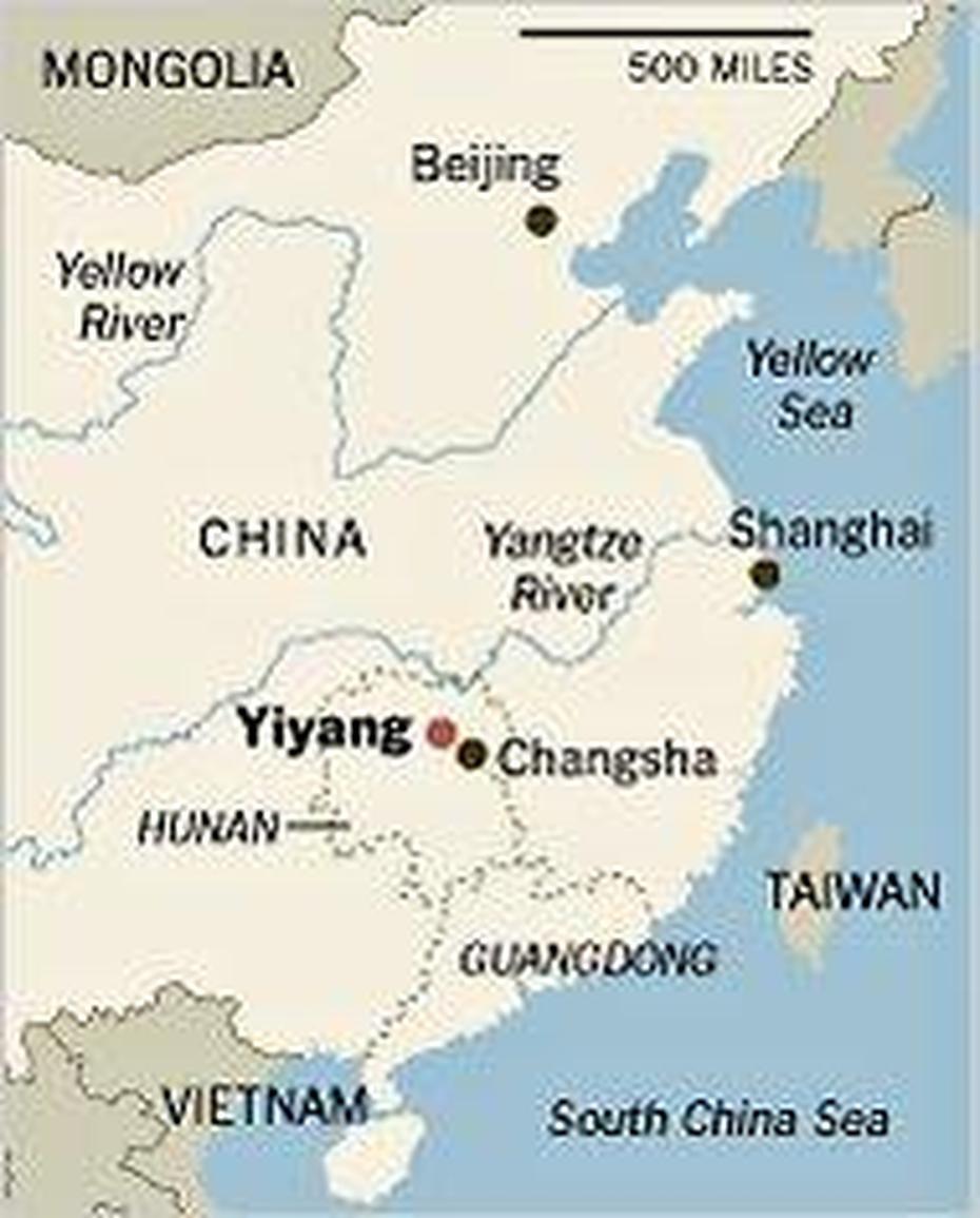 Chinas Utilities Cut Energy Production, Defying Beijing – The New York …, Yiyang, China, Hunan Province China, Yueyang  City