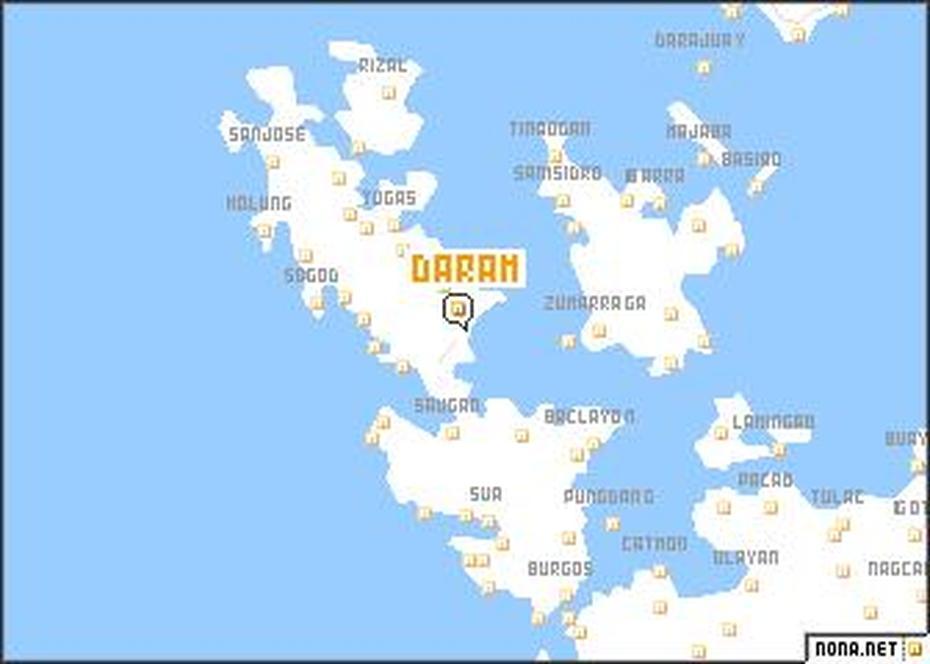 Daram (Philippines) Map – Nona, Daram, Philippines, Daram Samar, Samar Island Philippines