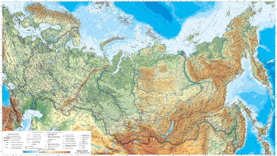 Detailed Topographic Map Of Russia And Surrounded Areas : Mapporn, Topki, Russia, Amber  Noel, Carol Schwartz  California