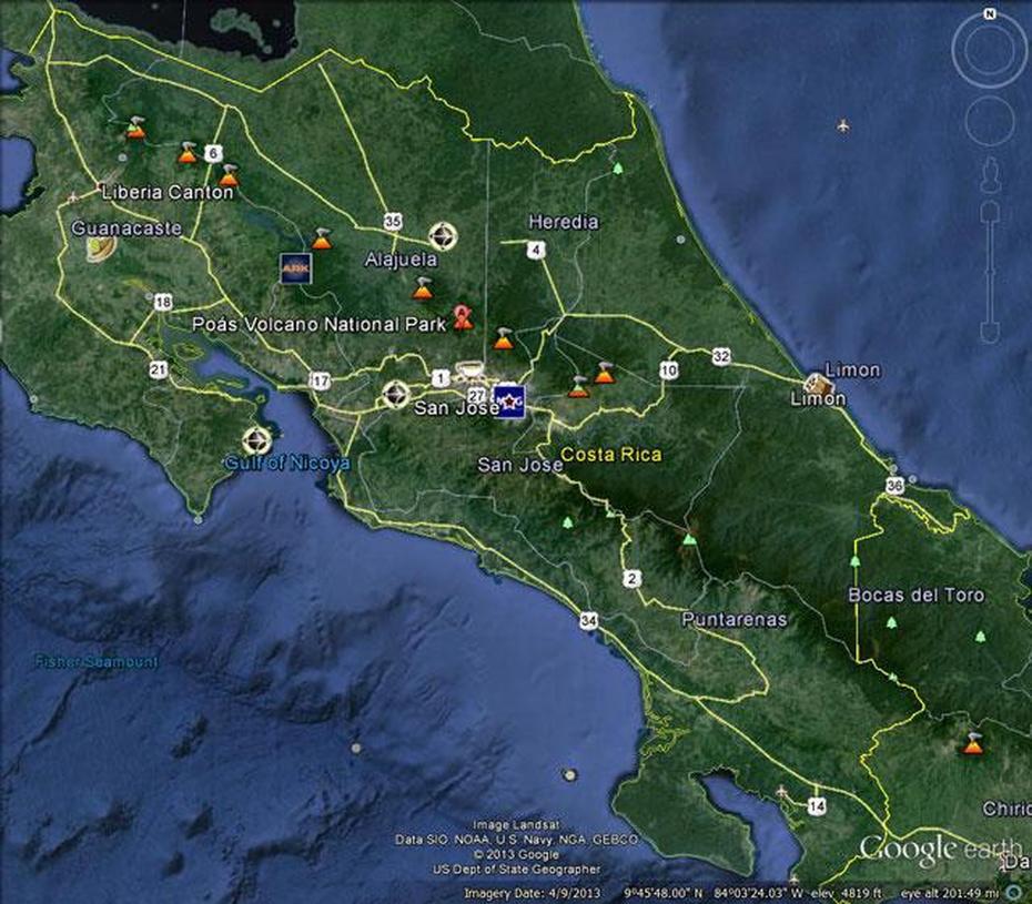 Global Volcanism Program | Report On Poas (Costa Rica)  September 2013, Poás, Costa Rica, Active Volcanoes In Costa Rica, Le Costa Rica