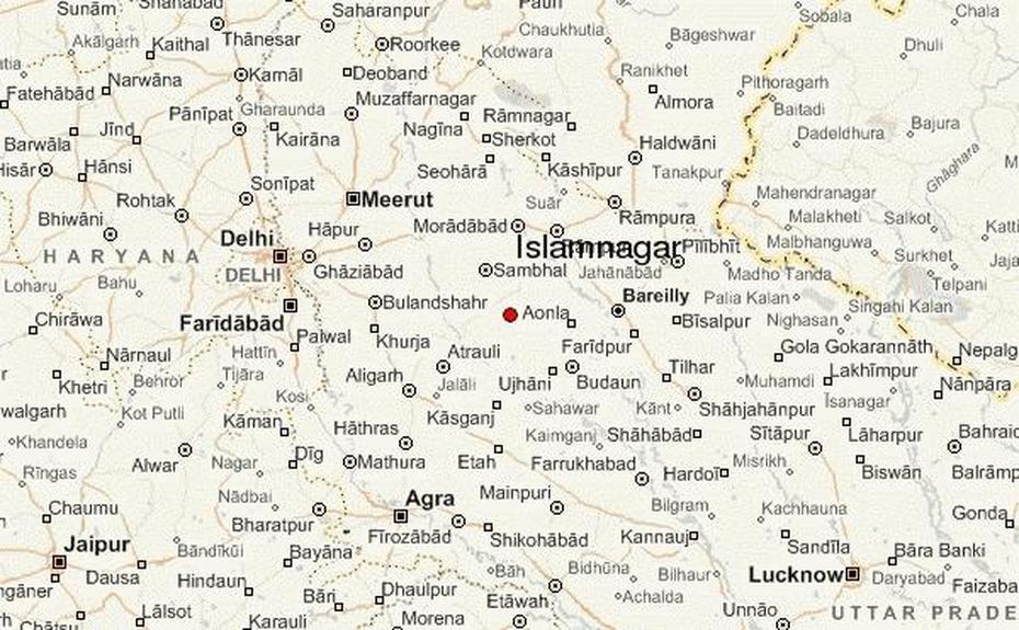 Islamnagar Location Guide, Alamnagar, India, India  With City, India  Drawing