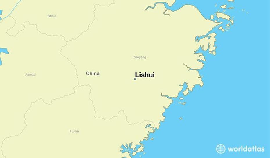 Where Is Lishui, China? / Lishui, Zhejiang Map – Worldatlas, Lishui, China, Shandong China, Qinhuai River  Nanjing