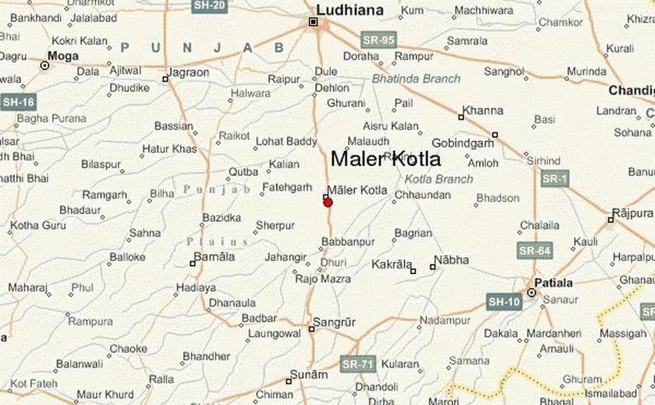 Maler Kotla Location Guide, Māler Kotla, India, Charsadda, Ludhiana India