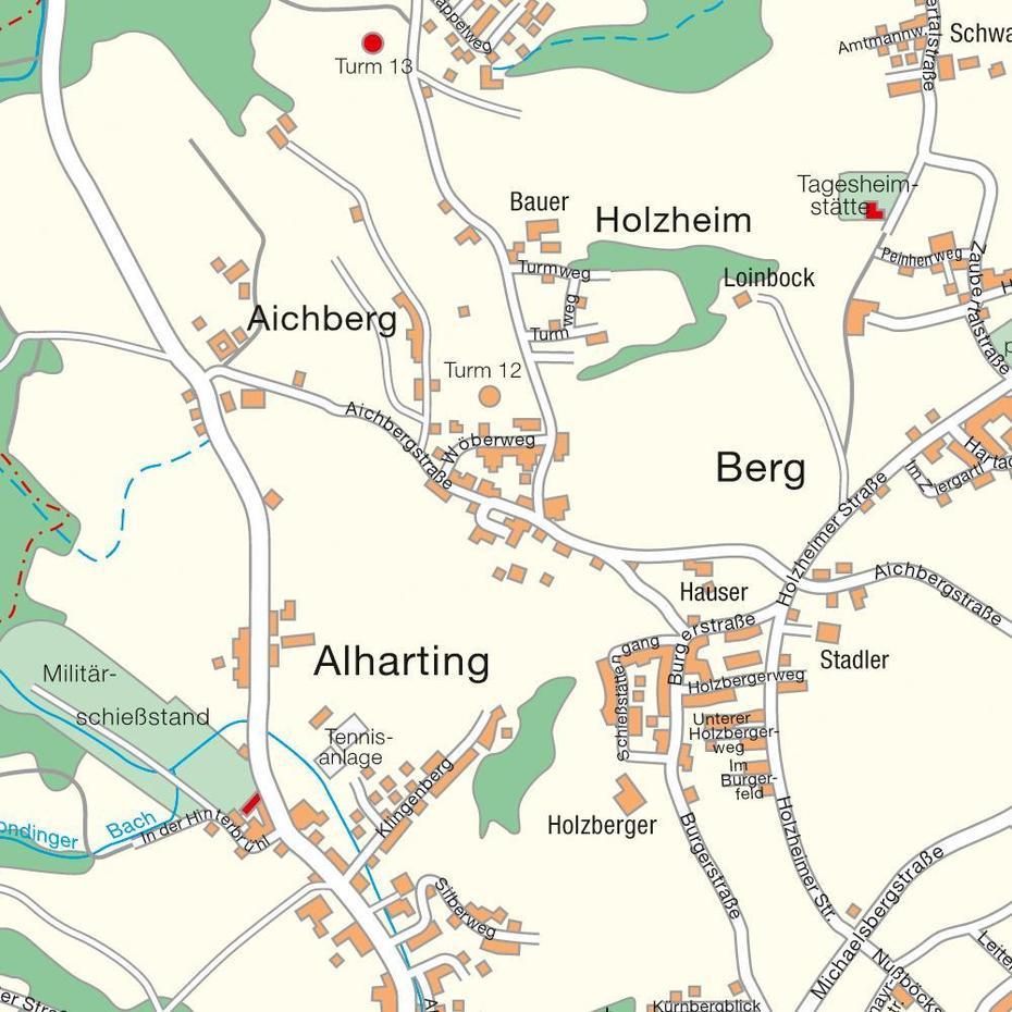 Map Leonding, Austria. Maps And Directions At Hot-Map., Leonding, Austria, Leonding Hitler, Freibad Leonding