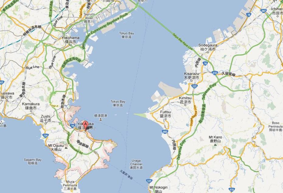 Map Of Yokosuka Japan Naval Base : Map Of The U.S. Navy Fleet Activites …, Yokosuka, Japan, Sasebo Japan, Yokota Japan