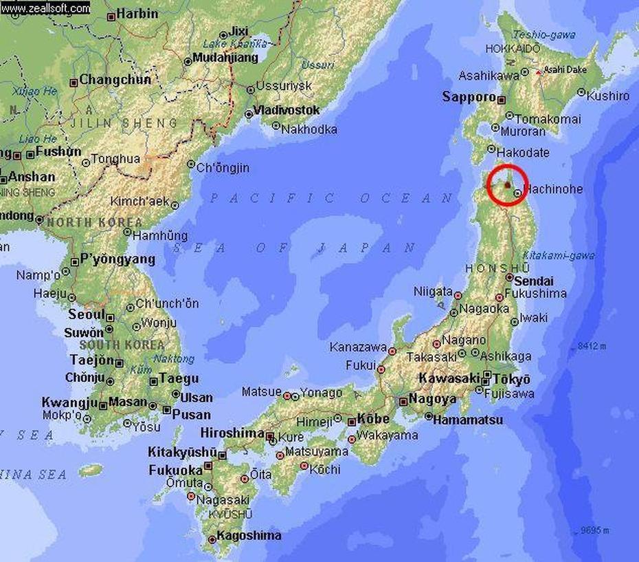 Misawa Japan Map, Misawa, Japan, Misawa Japan Snow, Misawa Ab