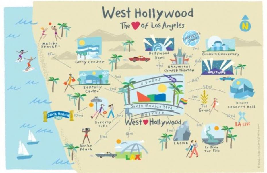 Western Us States, West Region Usa States And Capitals, Hollywood California, West Hollywood, United States