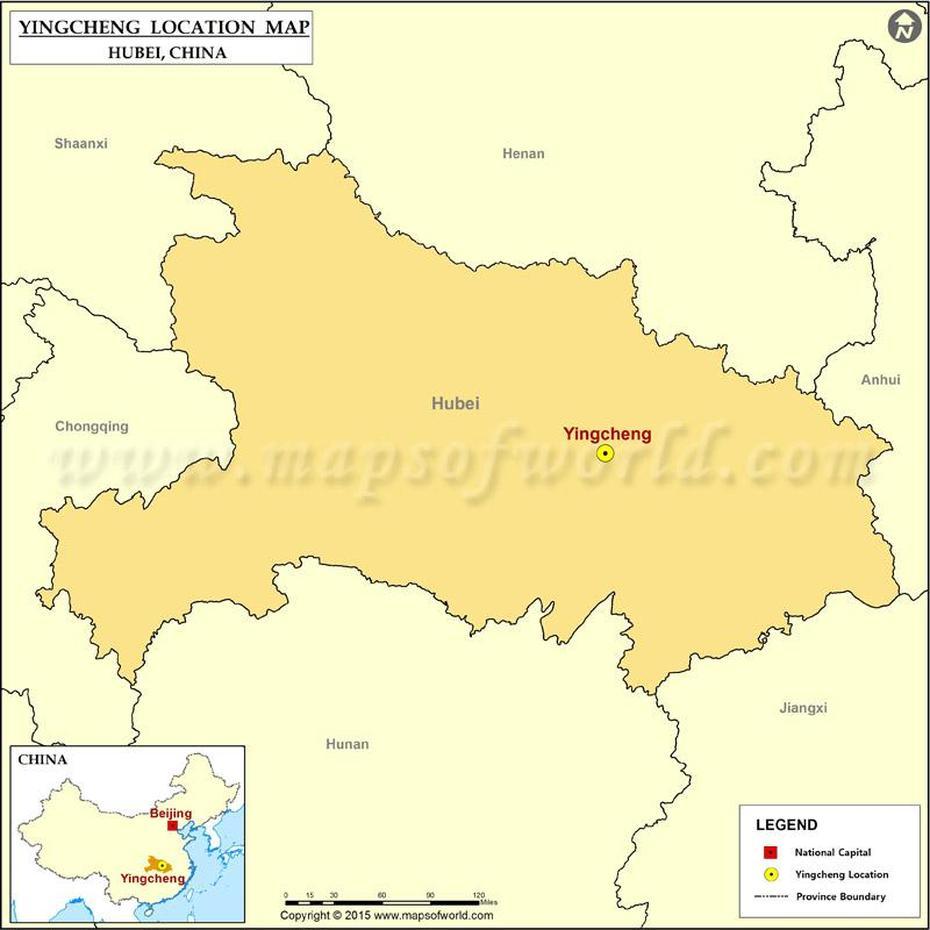 Where Is Yingcheng Located, Location Of Yingcheng In China Map, Yingcheng, China, South China, China  Graphic