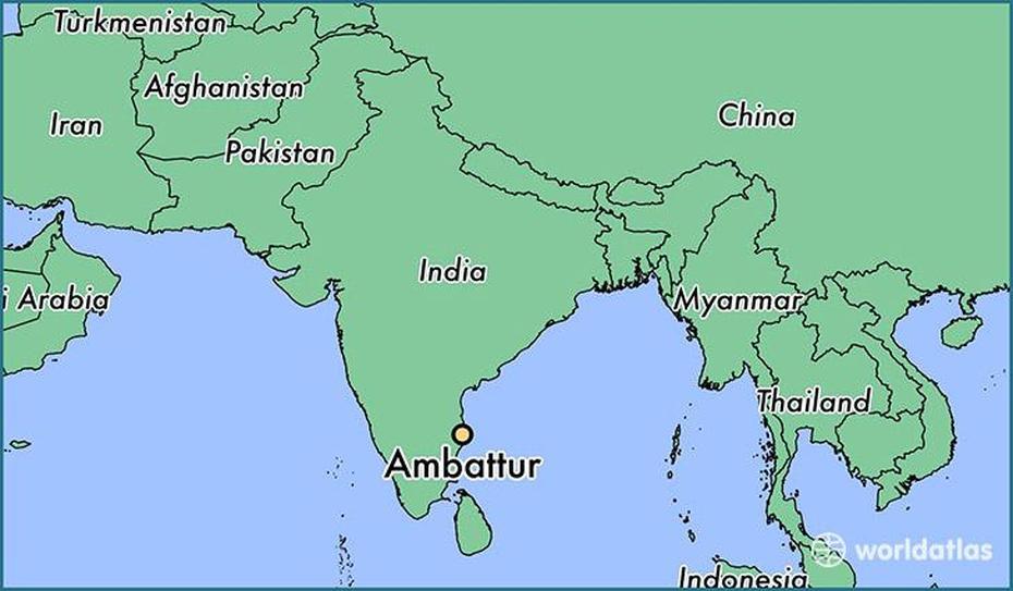 Ambattūr, India, India, Ambattūr, India