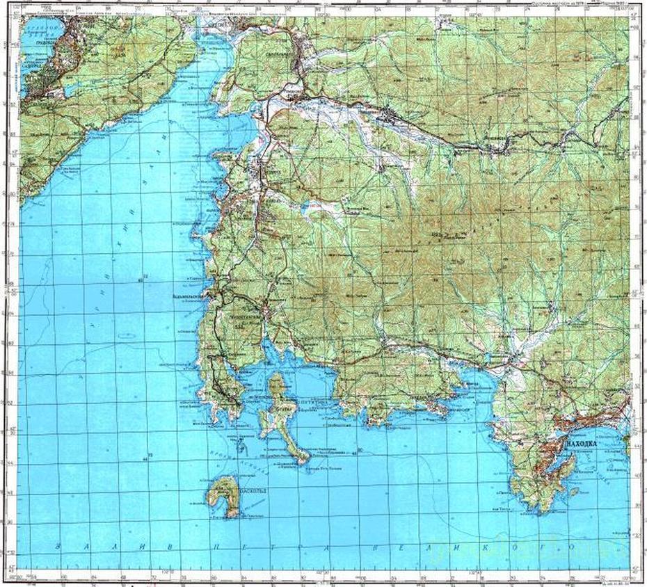 B”Download Topographic Map In Area Of Nakhodka, Bolshoy Kamen …”, Bol’Shoy Kamen’, Russia, Kamen Rider Espada, Kamen Rider Reiwa