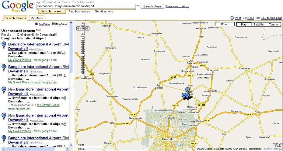 Bangalore Devanahalli International Airport Review Route Map Help Guide …, Devanhalli, India, Bagalkot District, Bangalore International  Airport