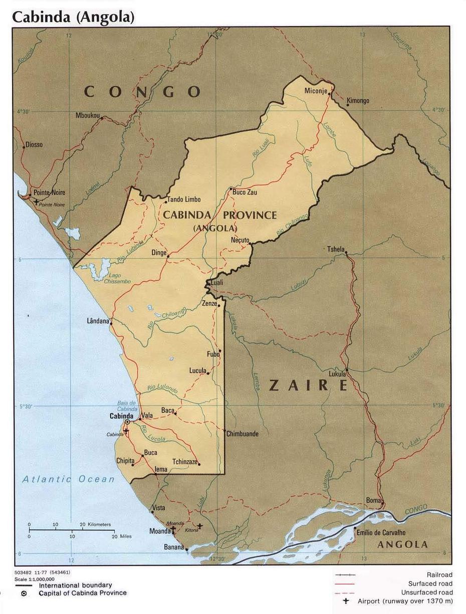 Cabinda War, Cabinda On, Of, Cabinda, Angola