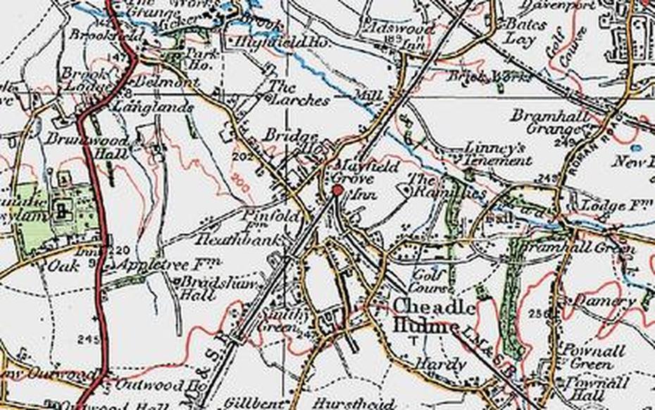 Cheadle Hulme Photos, Maps, Books, Memories – Francis Frith, Cheadle Hulme, United Kingdom, Stockport Ward’S, Old Hulme