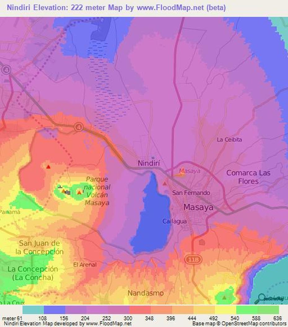 Elevation Of Nindiri,Nicaragua Elevation Map, Topography, Contour, Nindirí, Nicaragua, Esquipulas Nicaragua, A De Managua Nicaragua