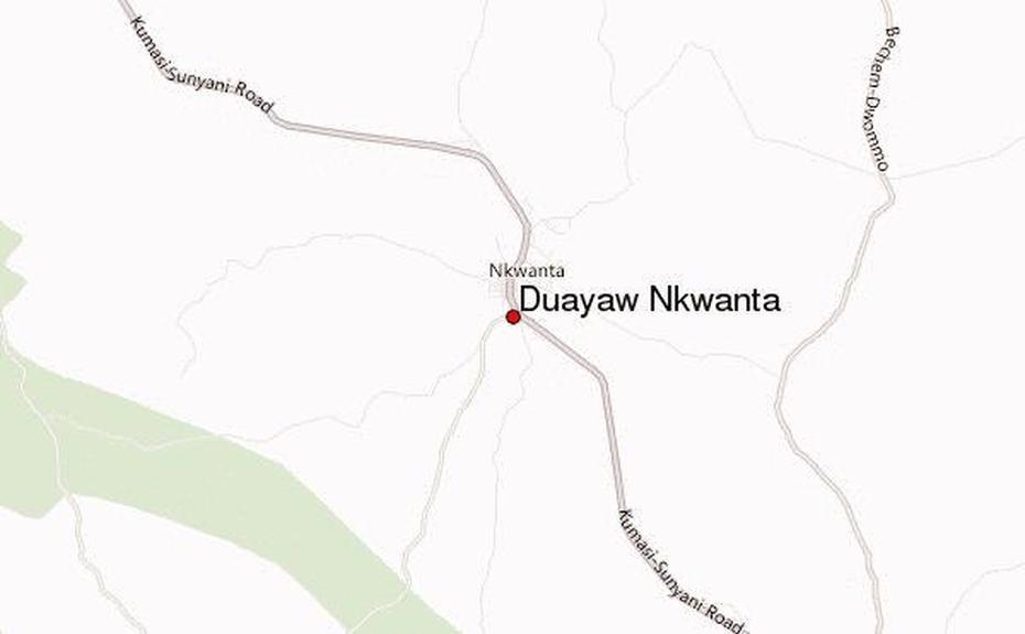 Geological  Of Ghana, Ghana Chiefs, Location Guide, Duayaw-Nkwanta, Ghana