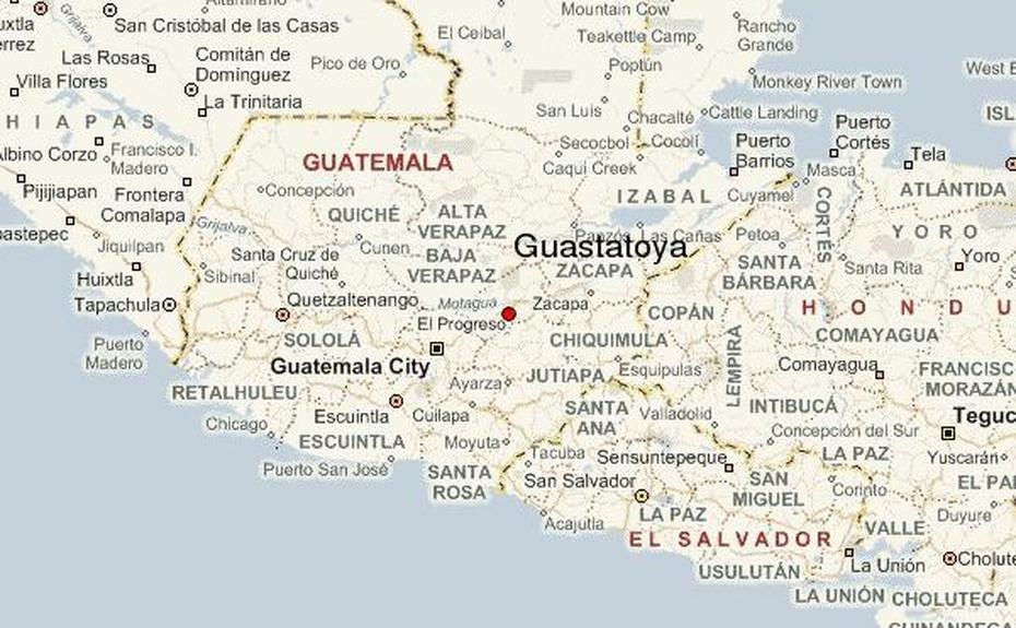 Guastatoya Location Guide, Guastatoya, Guatemala, Coatepeque Guatemala, Solo  La