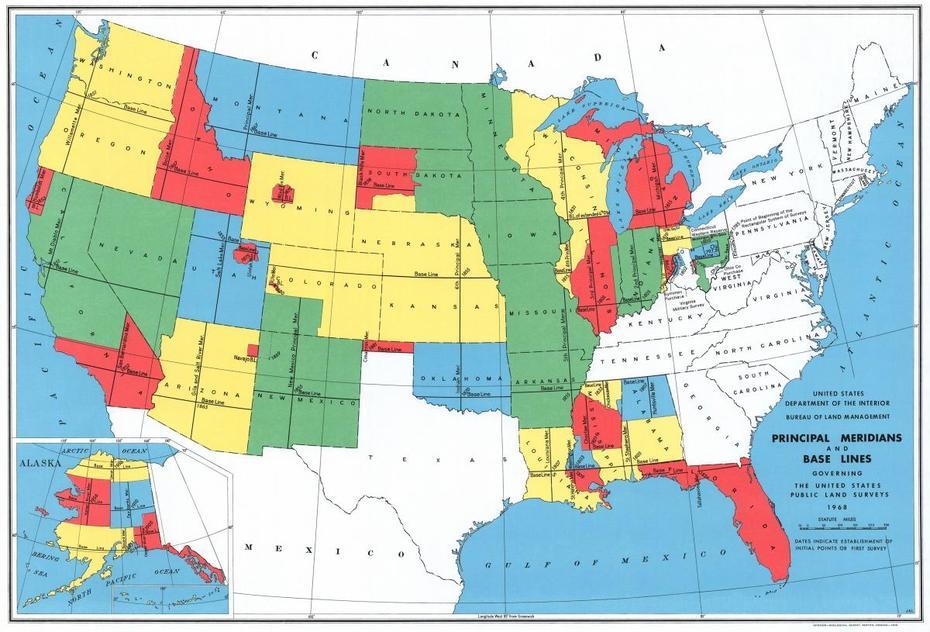 Land Records | Bureau Of Land Management, Meridian, United States, Meridian Mississippi, Usa Meridian