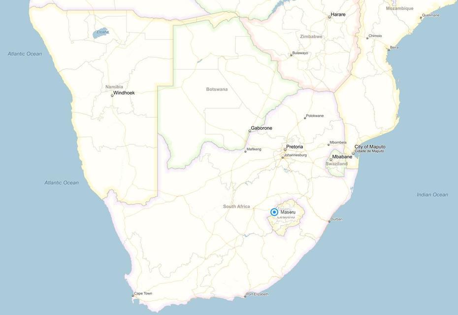 Maseru Border, Lesotho  South Africa, Maseru , Maseru, Lesotho