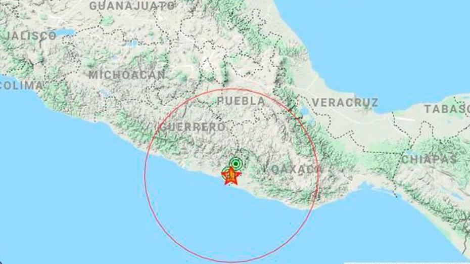 Mexicali  A, Iztapalapa Mexico, Sismo Magnitud, Ometepec, Mexico