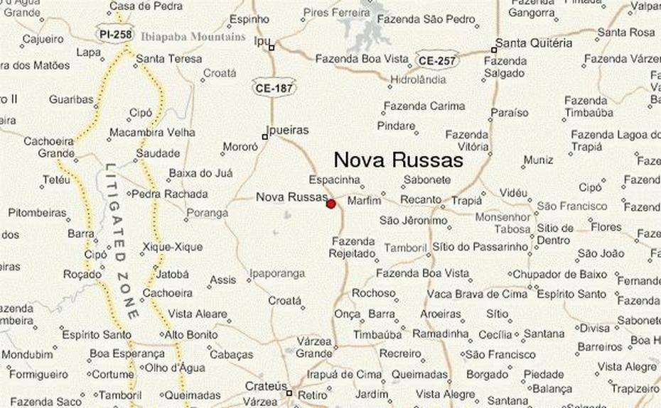 Nova Russas Location Guide, Nova Russas, Brazil, Bossa Nova Brazil, Nova Friburgo Brazil