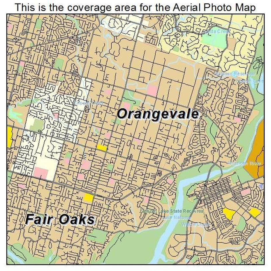 Of Orangevale California, Orangevale Ca Street, Orangevale, Orangevale, United States