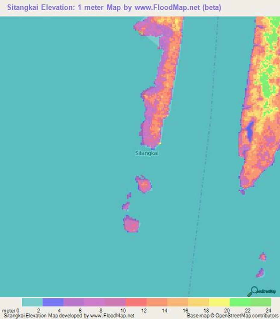 Philippine Provinces, Uninhabited  Islands, Topography, Sitangkai, Philippines