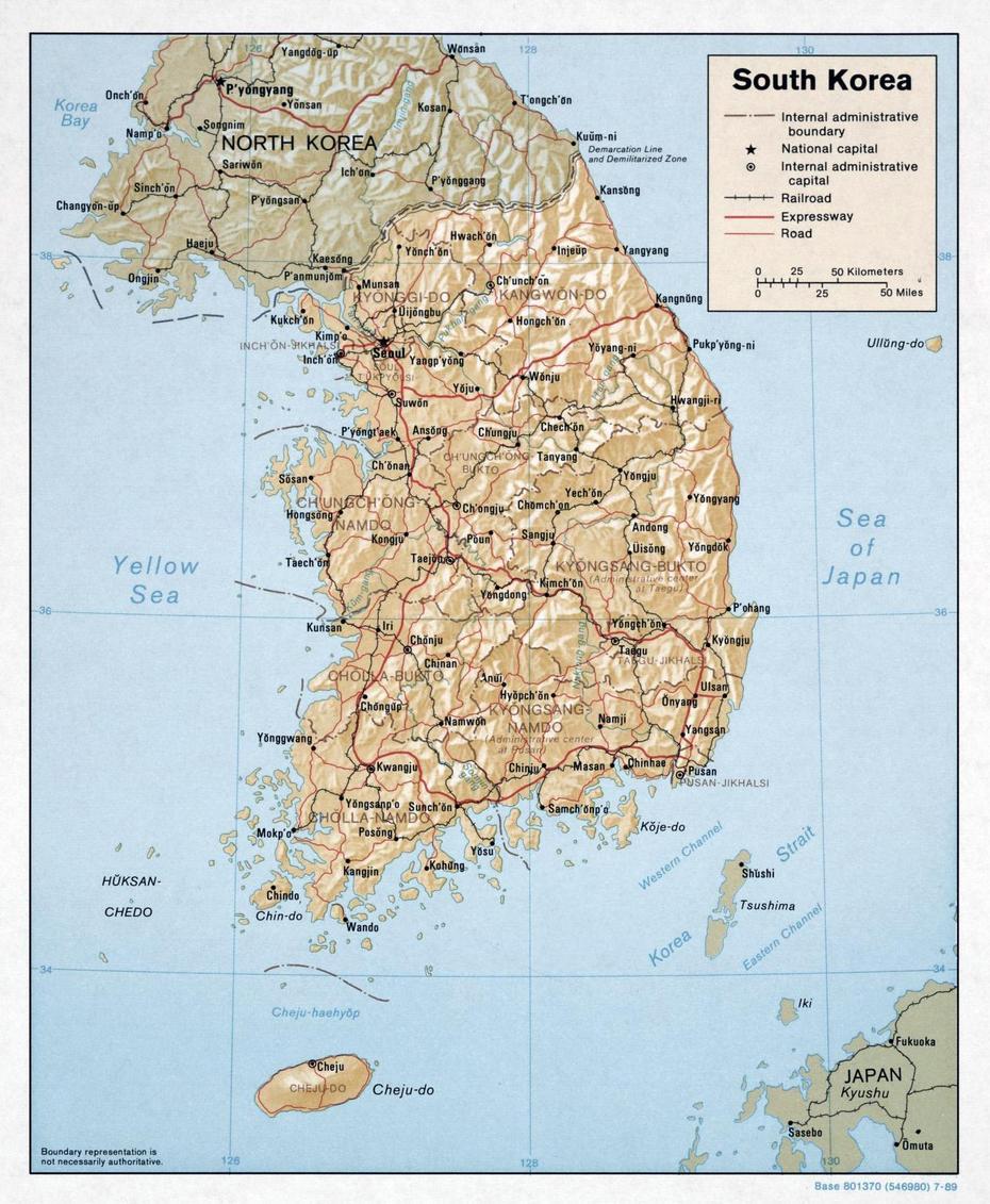 Printable  Of South Korea, South Korea In World, Tourist, Heunghae, South Korea