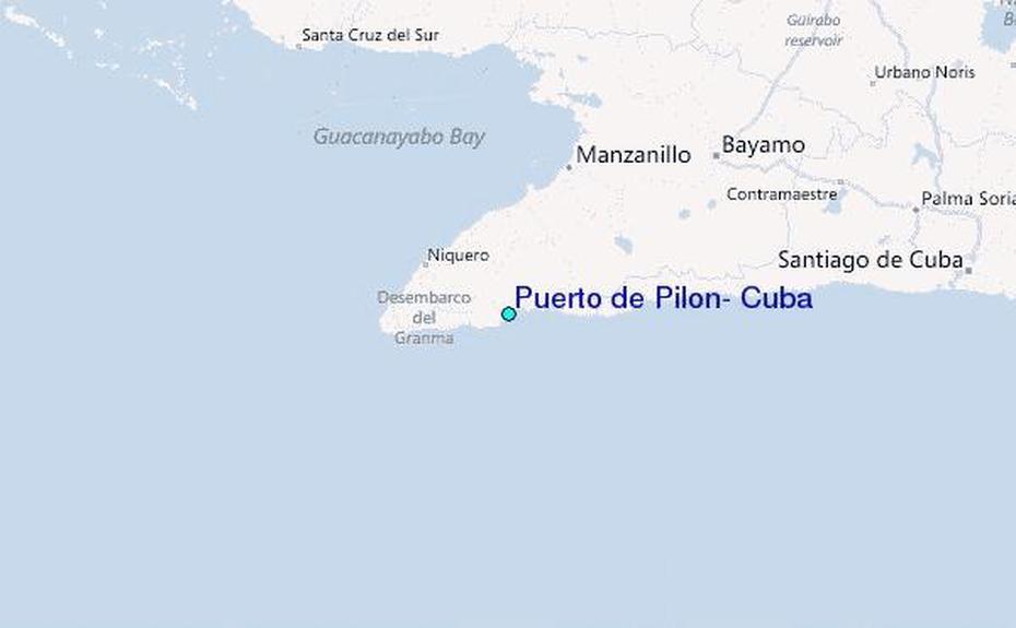 Puerto De Pilon, Cuba Tide Station Location Guide, Pilón, Cuba, Cafe  Pilon, Pilon  Coffee