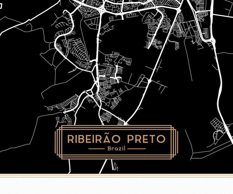 Ribeirao Preto Brazil Canvas Large Modern Wall Art City Map | Etsy, Ribeirão Prêto, Brazil, Imagem De  Cidade, Sao Paulo Brazil