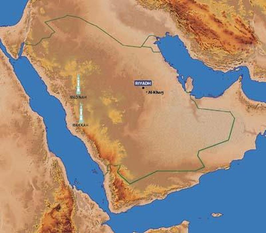 Saudi Arabia Cities, Ikea Saudi Arabia, Satellite Image, Al Kharj, Saudi Arabia