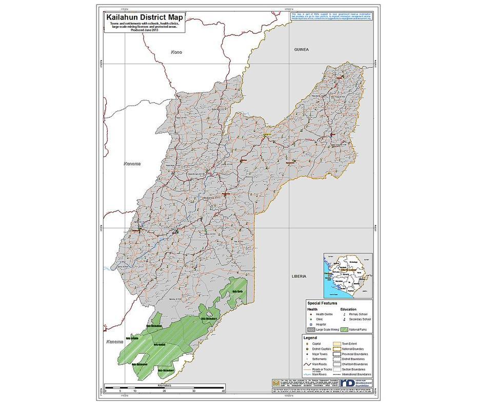 Sierra Leone District Planning Map – Kailahun – A1 Size | Revenue …, Kailahun, Sierra Leone, Sierra Leone Person, Sierra Leone Rainforest