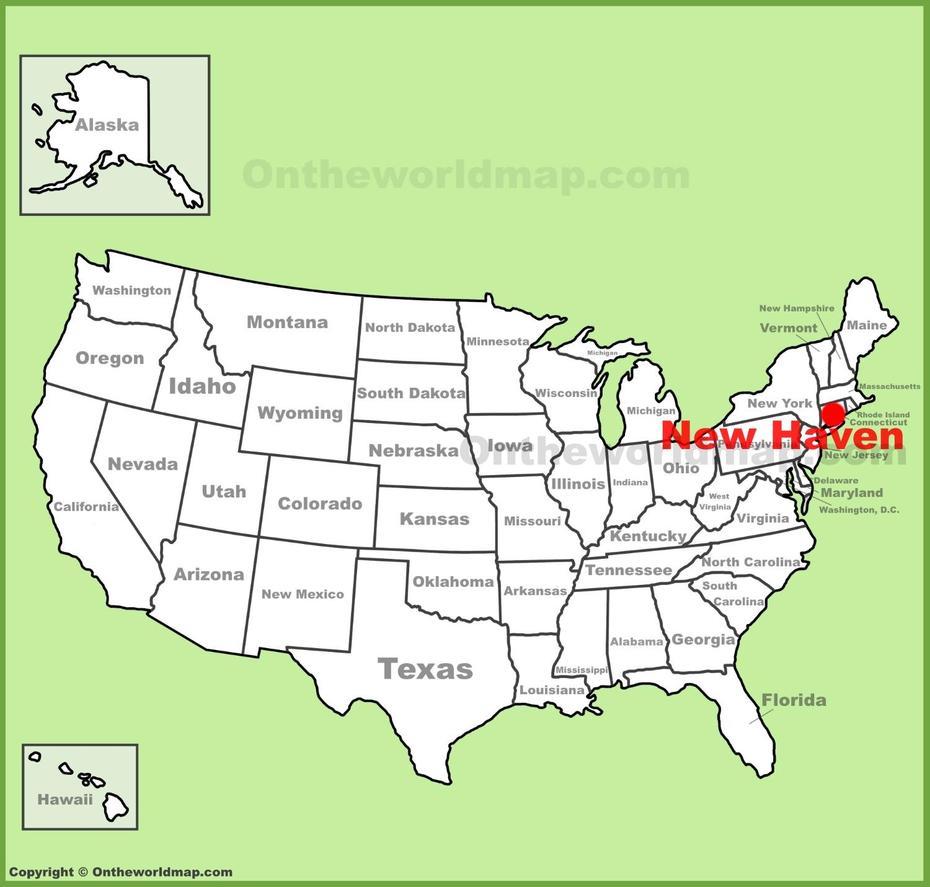 United States Location, Big United States, , New Haven, United States
