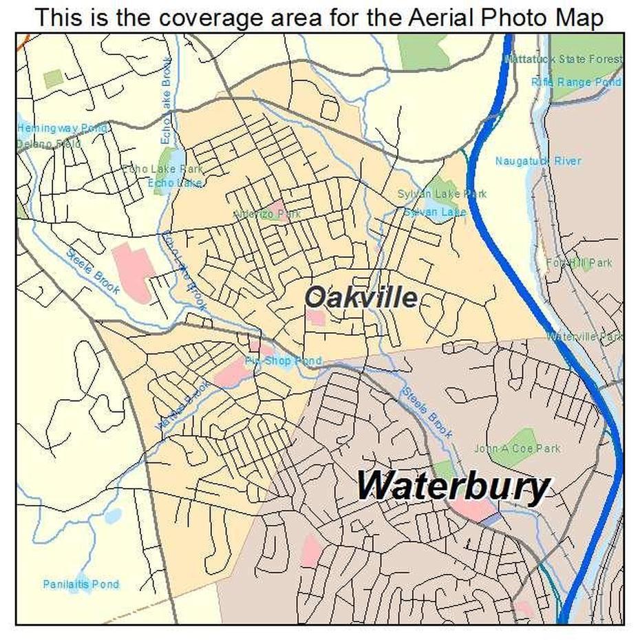 Aerial Photography Map Of Oakville, Ct Connecticut, Oakville, United States, Oakville Street, Oakville Mo