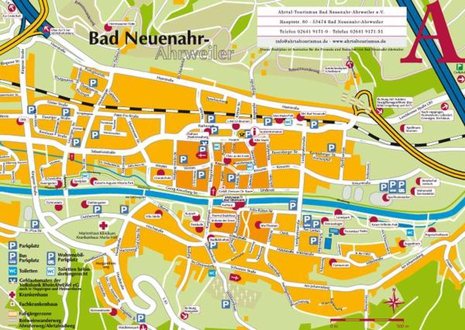 Bad Neuenahr-Ahrweiler, Germany: Walporzheimer Str. | Tourist Map, Map …, Bad Neuenahr-Ahrweiler, Germany, Ahrweiler, Remagen Germany