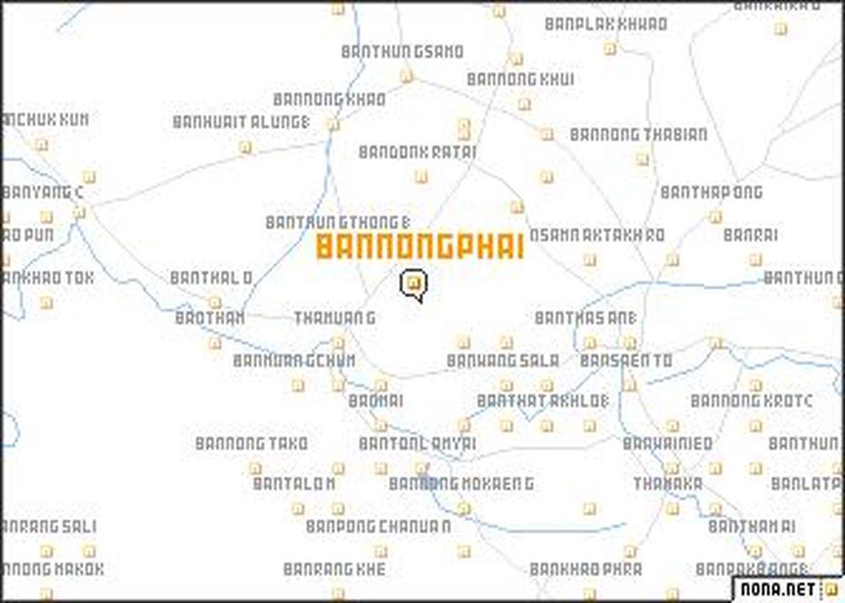 Ban Nong Phai (Thailand) Map – Nona, Ban Phai, Thailand, Ban Phai, Thailand